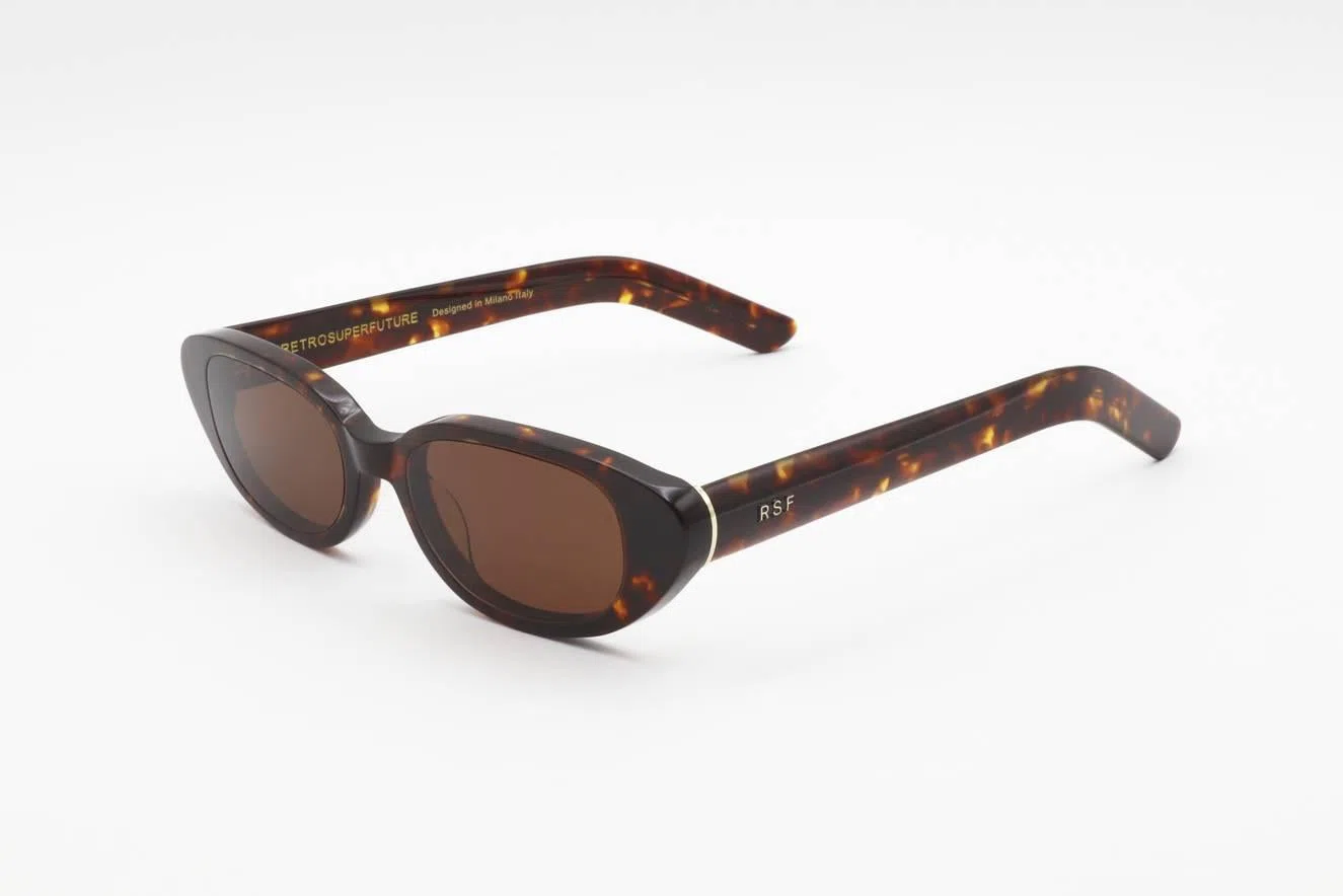 Retrosuperfuture VEGABURNTHAVANA Sunglasses - view 3